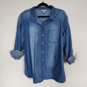Denim Button Down